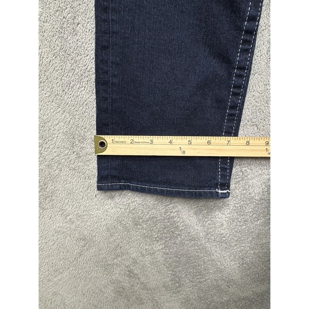 True Religion Jeans Mens Measured 37x33 Blue Slim‎ No Flap SN 2S Body Rinse